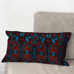 Indian reds & blues Cushions
