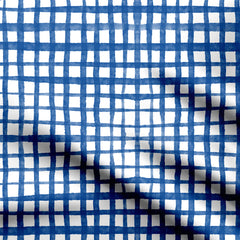 Indigo ink checkered-472198, All Designs, Chinnon Chiffon, cotton, Cotton Canvas, Cotton Poplin, Cotton Satin, Crepe, Diveja, FEATURED ARTIST DESIGNS, Giza Cotton, Indigo, Light Chiffon, Modal Satin, Muslin, Natural Crepe, Organic Cotton Bamboo, Organza, Organza Satin, Organza Satin (Polyester), pashmina, Poly Canvas, Poly Cotton, Pure Linen, Rayon, Satin, Satin Linen, Velvet Velure, Viscose Dola Silk, Viscose Georgette-Symplico