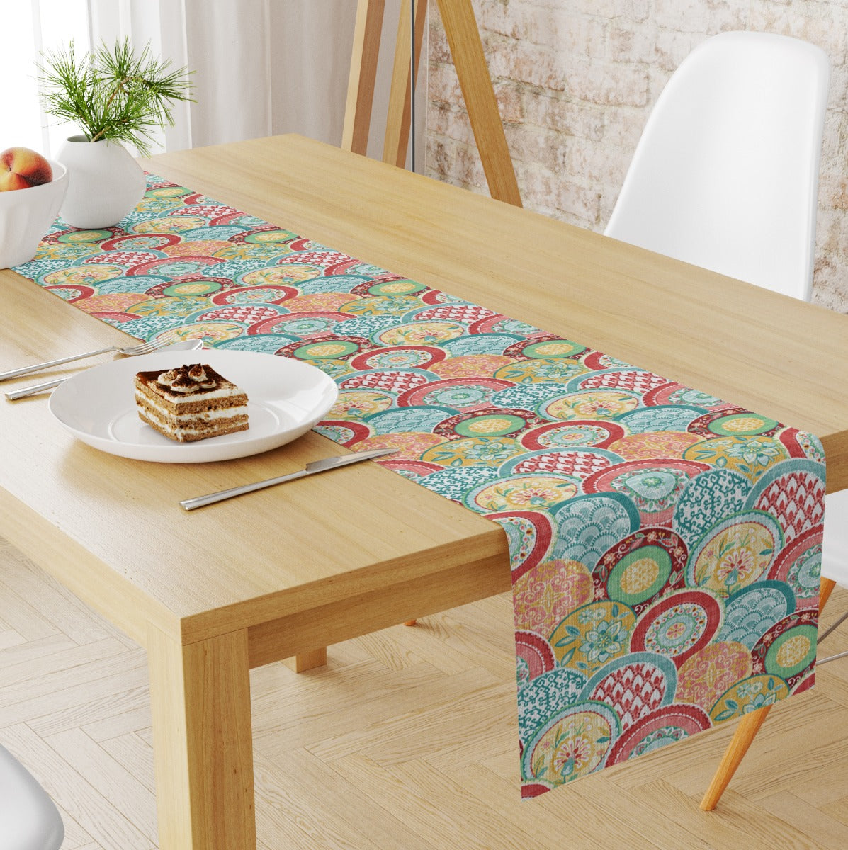 Patchwork Circles Table Runner