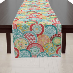 Patchwork Circles Table Runner