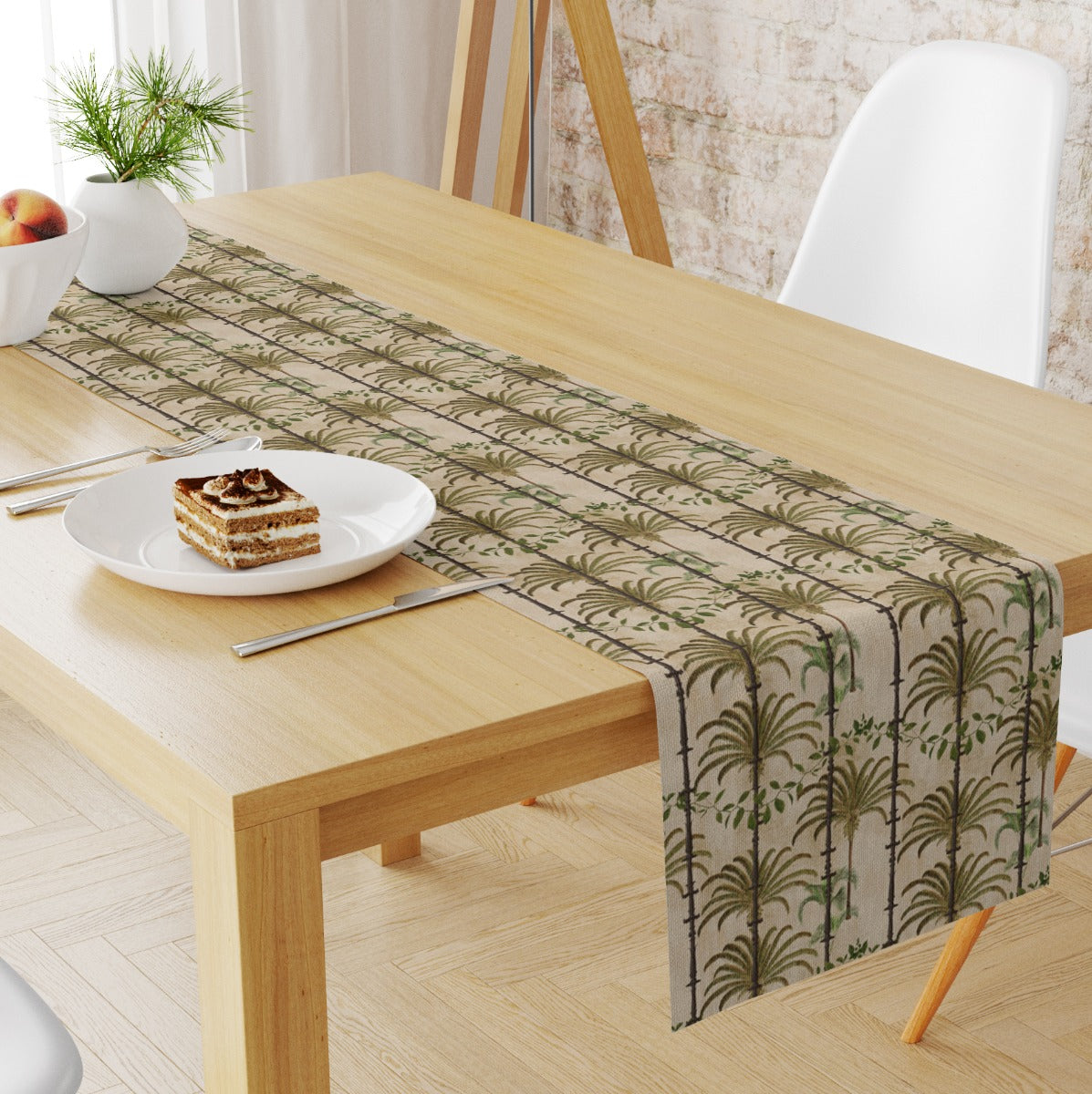 Palm Tree & Leave Table Runner