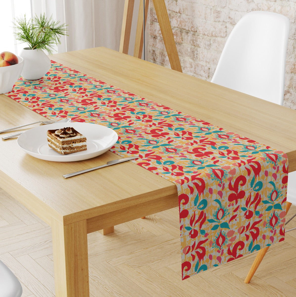 Abstract Shape Table Runner