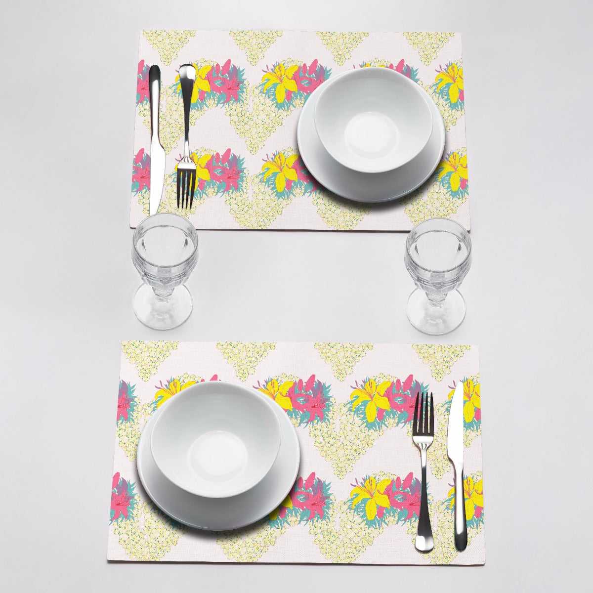 Lilly Flower Table Mats