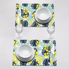 Trophical Palm Leave Table Mats