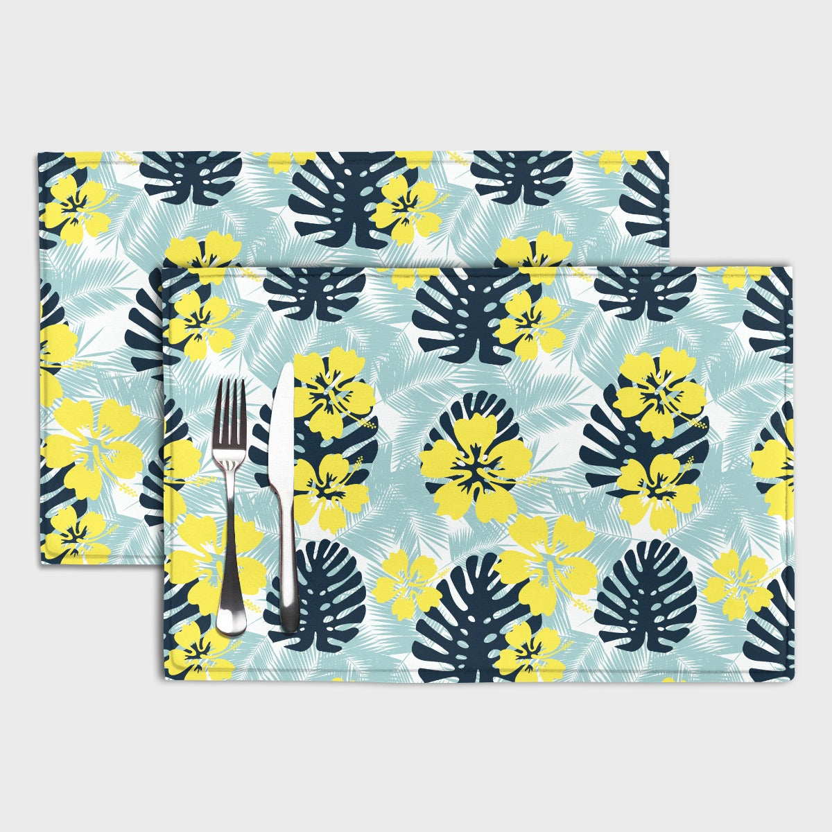 Trophical Palm Leave Table Mats