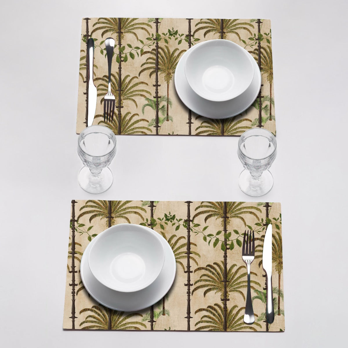 Palm Trees & Leaves Table Mats
