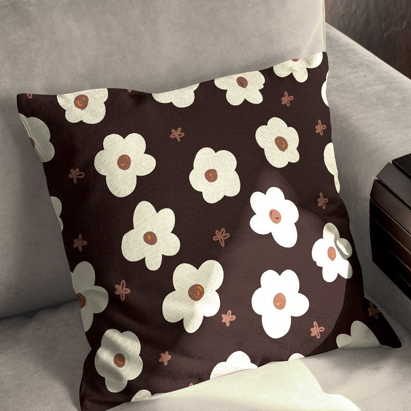 Fat flower cream brown