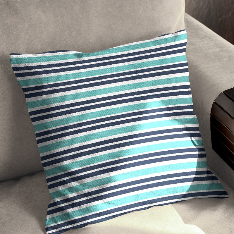 Blue Stripes Cushion