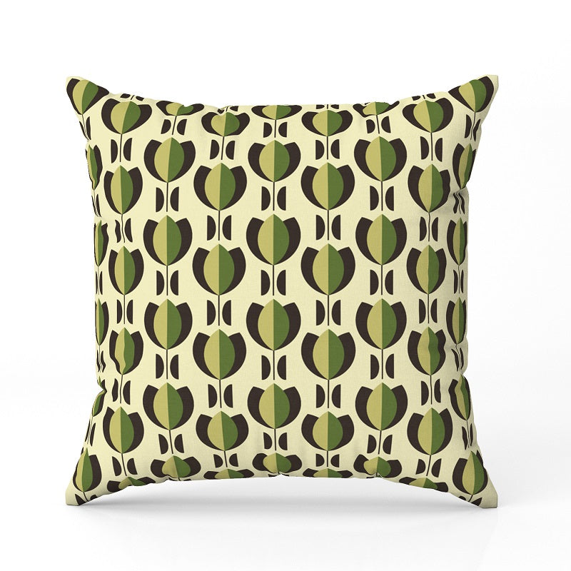 Mini Lotus Green Cushion