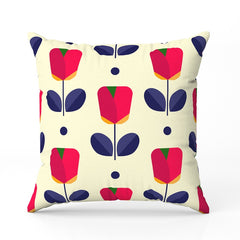 Quirky Abstract Shapes Mid Cushion