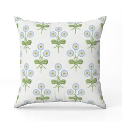 Daise flower seamles pattern Cushion