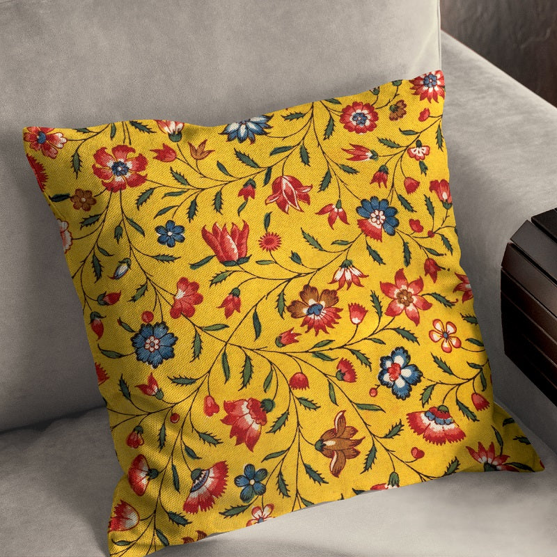 Ethnic Floral Cushion