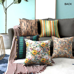 5 Cushions 10 Designs Chiku Theme