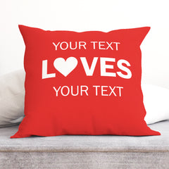 Customize Valentine Cushion