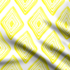 Yellow Diamond Motif-460592, All Designs, Chinnon Chiffon, cotton, Cotton Canvas, Cotton Poplin, Cotton Satin, Crepe, Digital, FEATURED ARTIST DESIGNS, Geometric, Giza Cotton, Indian, Light Chiffon, Modal Satin, Muslin, Natural Crepe, Organic Cotton Bamboo, Organza, Organza Satin, Organza Satin (Polyester), pashmina, Poly Canvas, Poly Cotton, Pure Linen, Rayon, Satin, Satin Linen, Shapes, Tanmayee J B, Triangles, Velvet Velure, Viscose Dola Silk, Viscose Georgette, Watercolor-Symplico